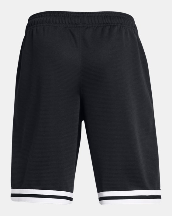 Boys' UA Perimeter 8" Shorts in Black image number 1